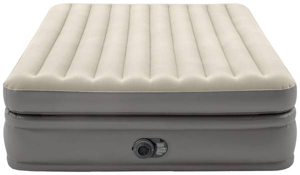Intex 64164ND QUEEN COMFORT ELEVATED AIRBED Nafukovací postel (d x š x v) 203 x 152 x 51 cm béžová, hnědá