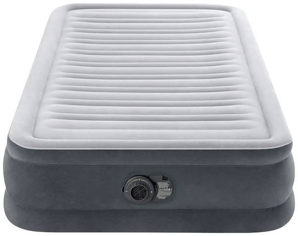 Intex 67766ND TWIN COMFORT-PLUSH AIRBED Nafukovací postel (d x š x v) 191 x 99 x 33 cm šedá