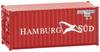 Faller 20' Hamburg Süd 182001 H0 kontejner 1 ks