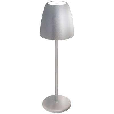 Megatron TAVOLA MT68057 akumulátorová stolní lampa LED  2 W  stříbrná
