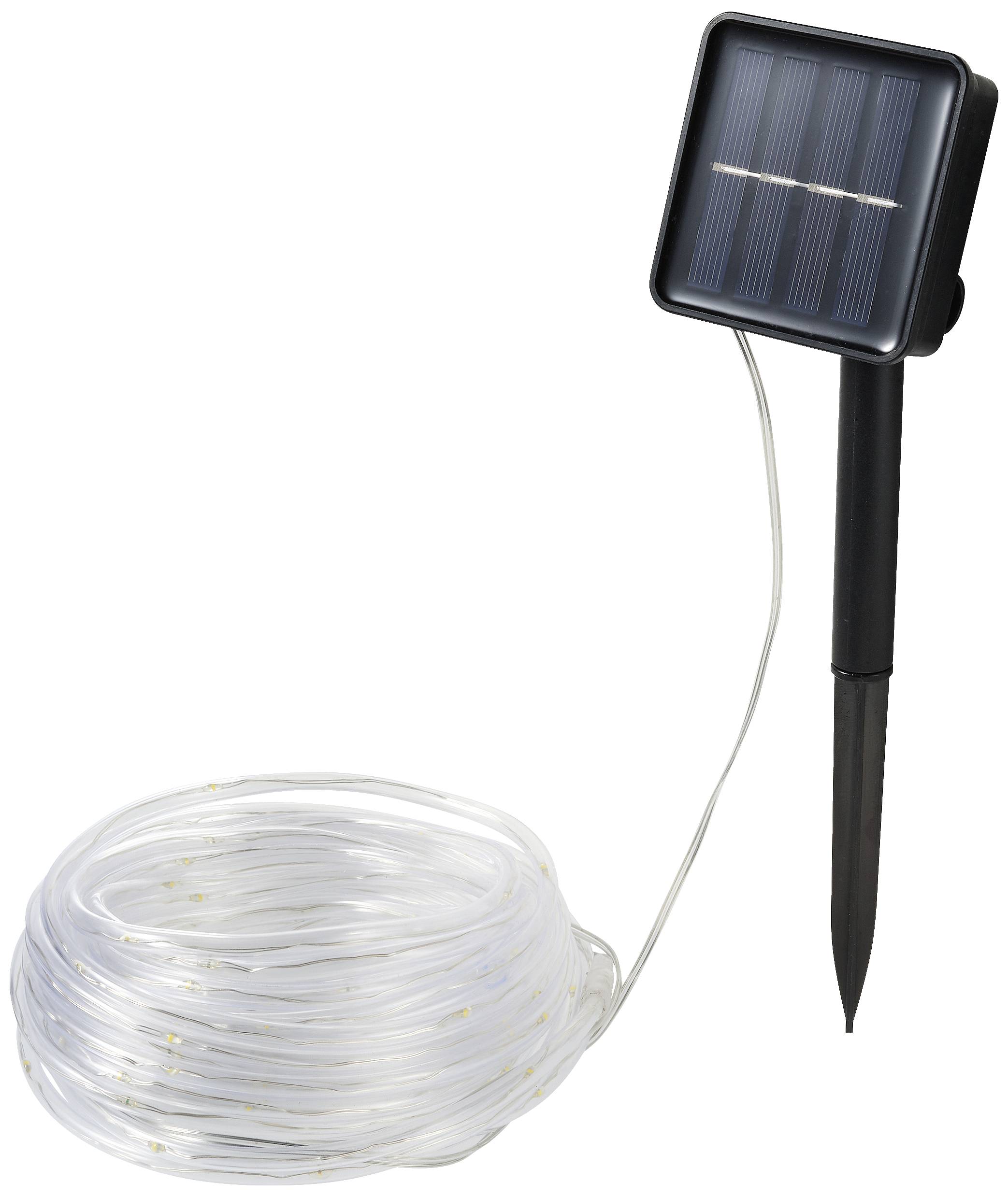 Sygonix SY-5731698 solární světelný řetěz LED 6 W transparentní