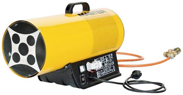 Master Climate Solutions BLP 53 E plynový teplovzdušný ventilátor  53 kW  žlutá/černá