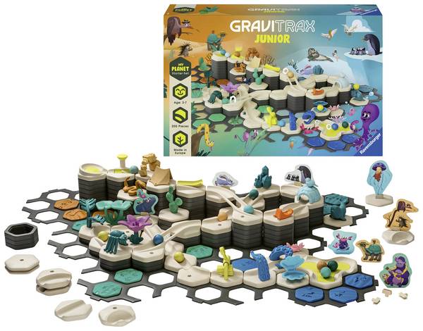 Ravensburger 27059 GraviTrax Junior Starter-Set XXL Planet