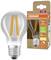 LED žárovka značky OSRAM, 806 lumenů, 4,3 wattu odpovídá 60 wattům, teplá bílá, stmívatelná, energetická třída B, patice E27. Obal zobrazuje stejné údaje.