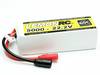 LemonRC 15762 akupack Li-Pol (modelářství), 22.2 V, 5000 mAh, články 6, 60 C, Softcase, AS150