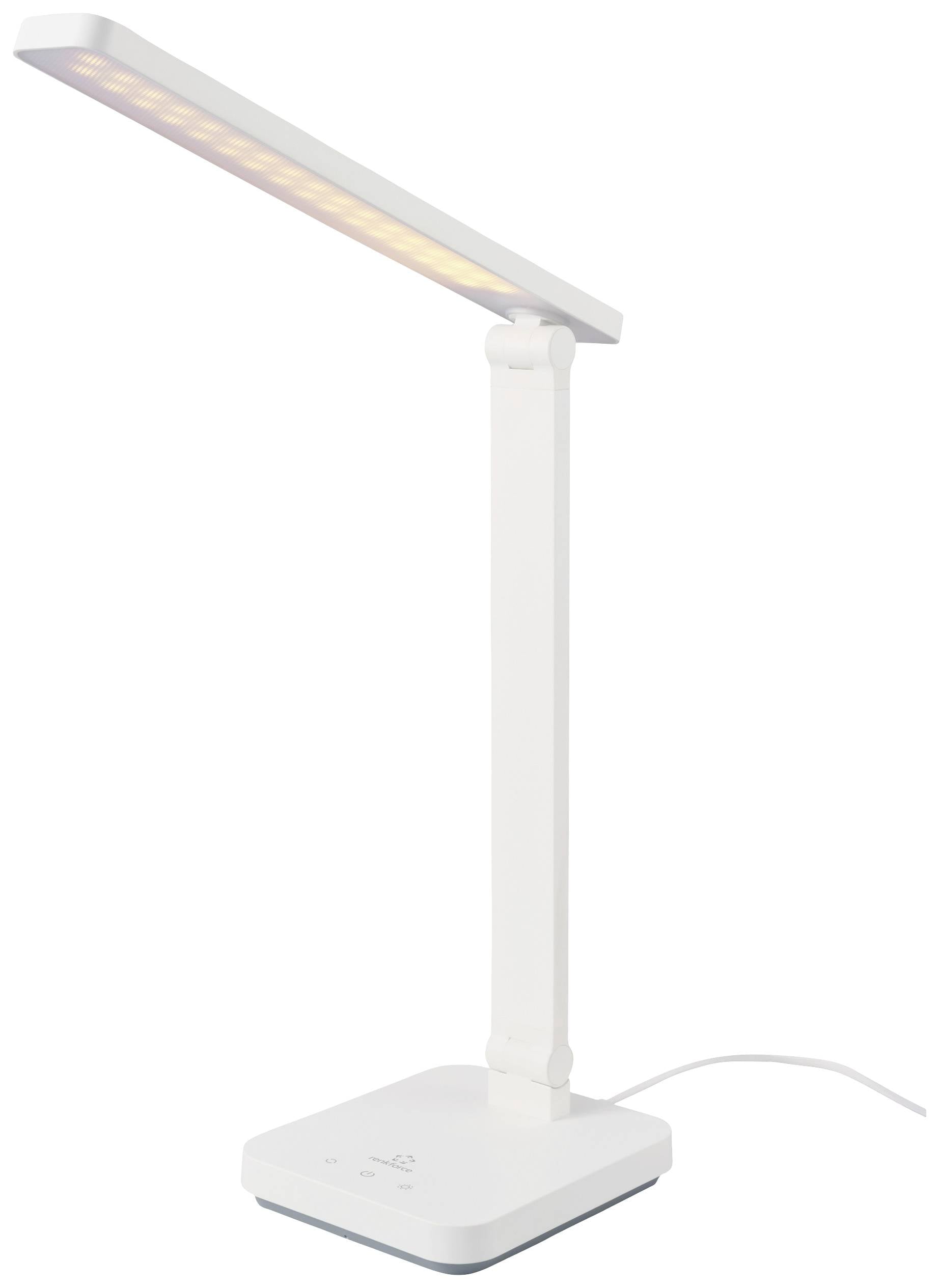 Renkforce RF-5734672 LED stolní lampa 6.5 W bílá