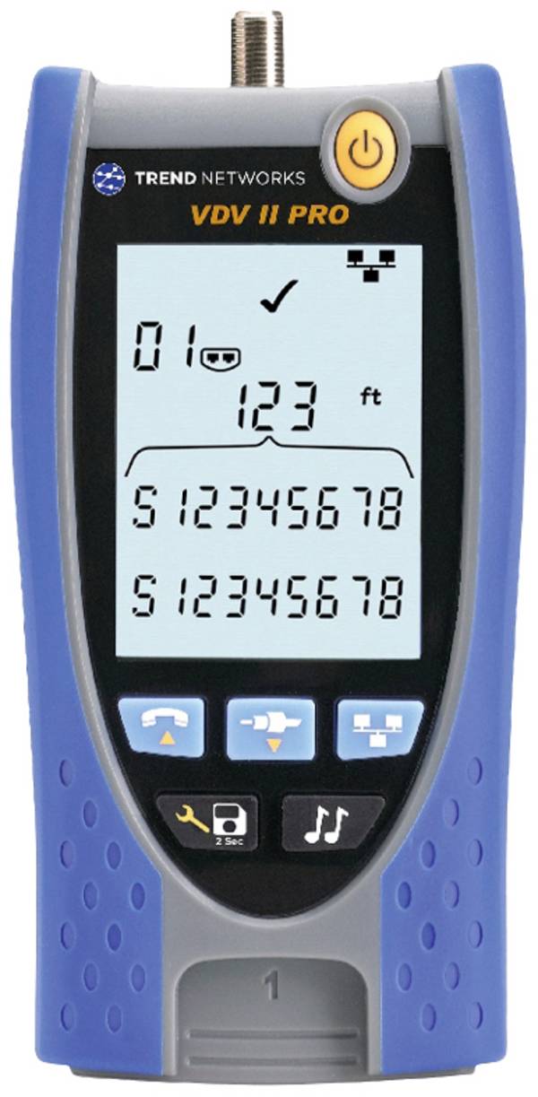 Trend Networks VDV II Pro BT tester kabelů, síť, R158005
