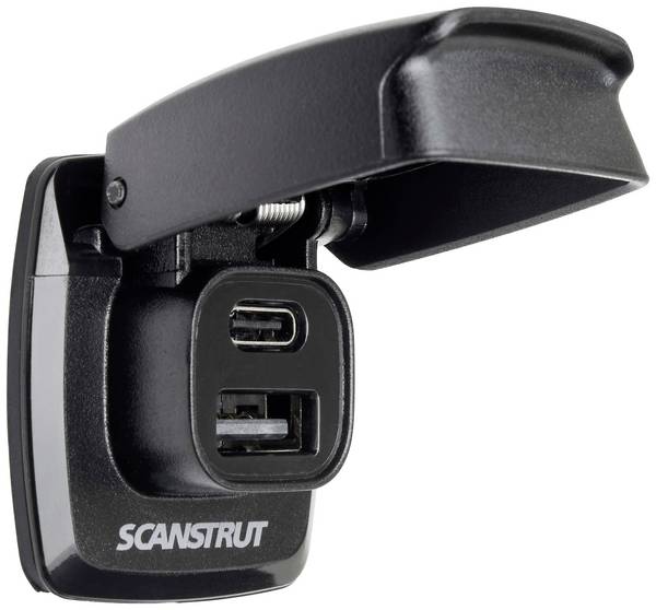 Scanstrut Dvojitá USB zásuvka Scanstrut Flip pro Proudová zatížitelnost (max.)=6 A   10,8 až 32 V/DC