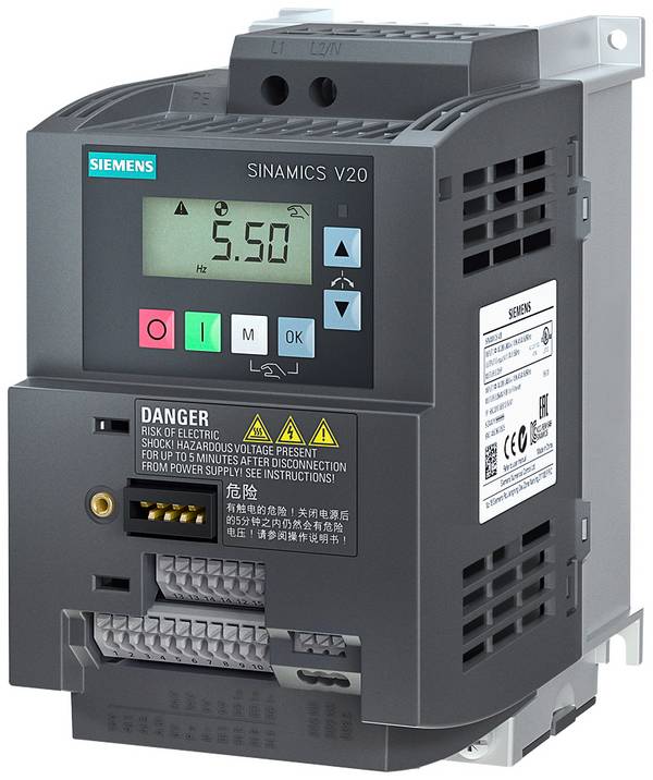 Siemens frekvenční měnič  6SL3210-5BB21-1UV1 1.1 kW 1fázový