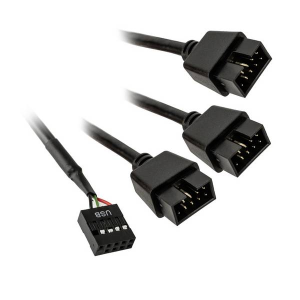 Lian Li PW-U2HB USB adaptér  černá