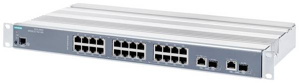 Siemens 6GK53262QS003AR3 6GK5326-2QS00-3AR3 průmyslový ethernetový switch  1 / 10 GBit/s funkce PoE