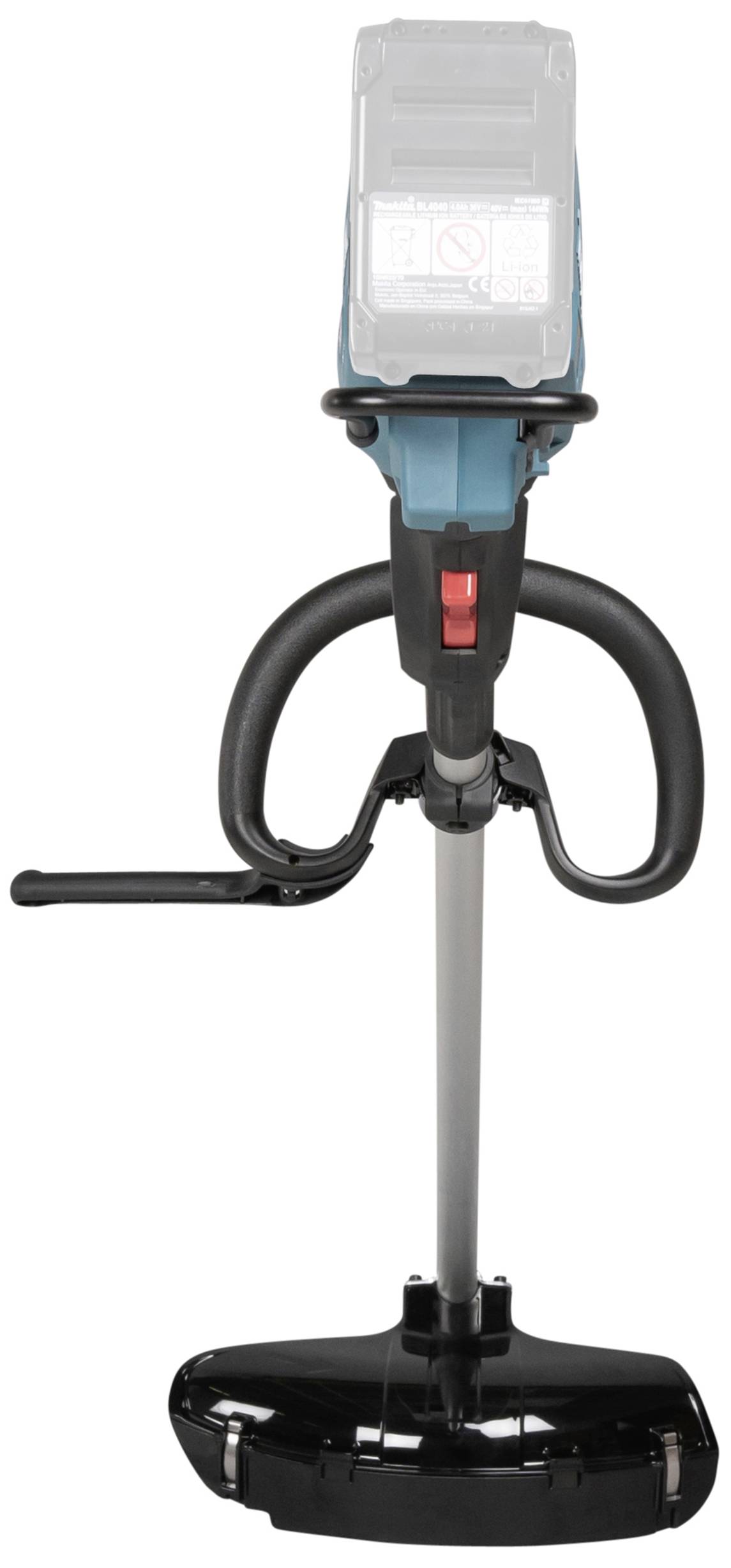 Elektrický vyžínač s ergonomickou rukojetí a ochranným krytem, vhodný pro přesné zastřihávání travních okrajů.