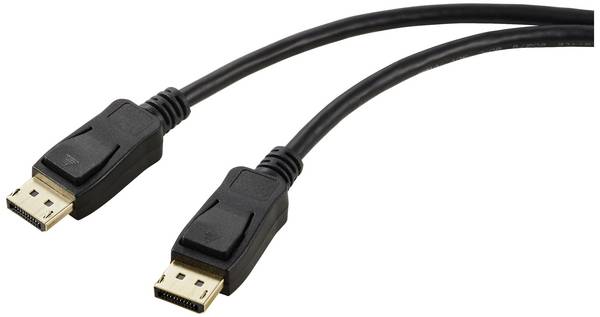 <br> Renkforce<br> DisplayPort<br> kabel<br> Konektor DisplayPort, Konektor DisplayPort<br> 2.00 m<br> černá<br> UHD 8K @ 60 Hz<br> Kabel DisplayPort<br>