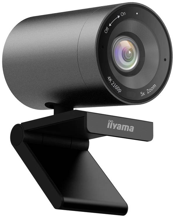 Iiyama UC-CAM10PRO-1 4K webkamera, 4096 x 2160 Pixel, upínací uchycení, Mikrofon