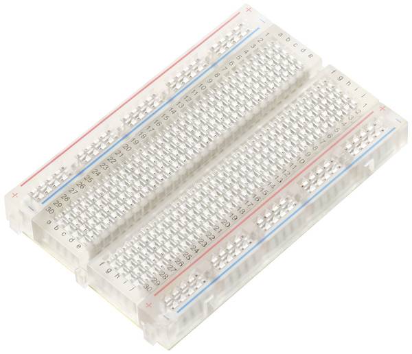 TRU COMPONENTS nepájivé kontaktní pole samolepicí transparentní Počet pólů 400 (d x š) 82.5 mm x 54.6 mm 1 ks