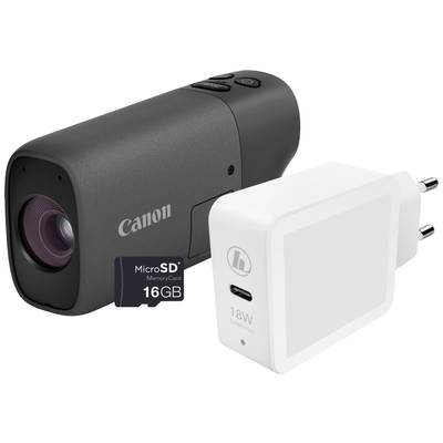 Canon PowerShot ZOOM digitální fotoaparát 12.1 Megapixel černá stabilizace obrazu, Bluetooth, integrovaný akumulátor, Fu