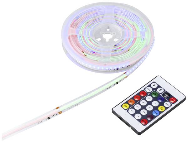 Sygonix SY-5773494 Kompletní sada LED pásku konektor 230 V 5 m RGB 1 ks