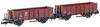Hobbytrain H24351 2dílná sada otevřených nákladních vozů L6 pro SBB