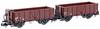 Hobbytrain H24352 2dílná sada otevřených nákladních vozů L6 pro SBB