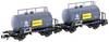 Hobbytrain H24831 Sada 2 ks lehkých bojlerů vagonů VTG/Shell značky DB