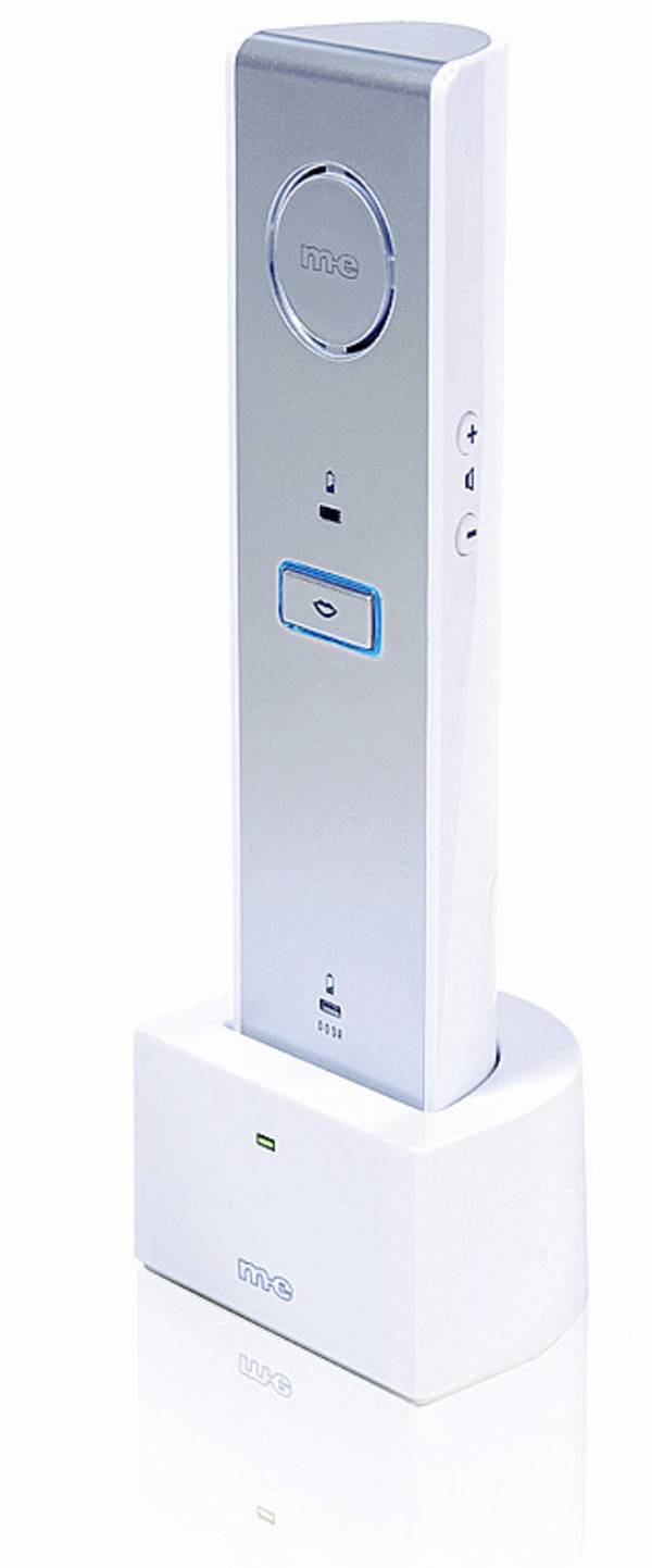 m-e modern-electronics ADF-701 EX bezdrátový domovní telefon vnitřní jednotka, 41277