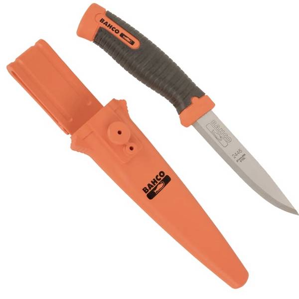 Bahco SB-2446  univerzální nůž černá/oranžová Délka dříku 102 mm