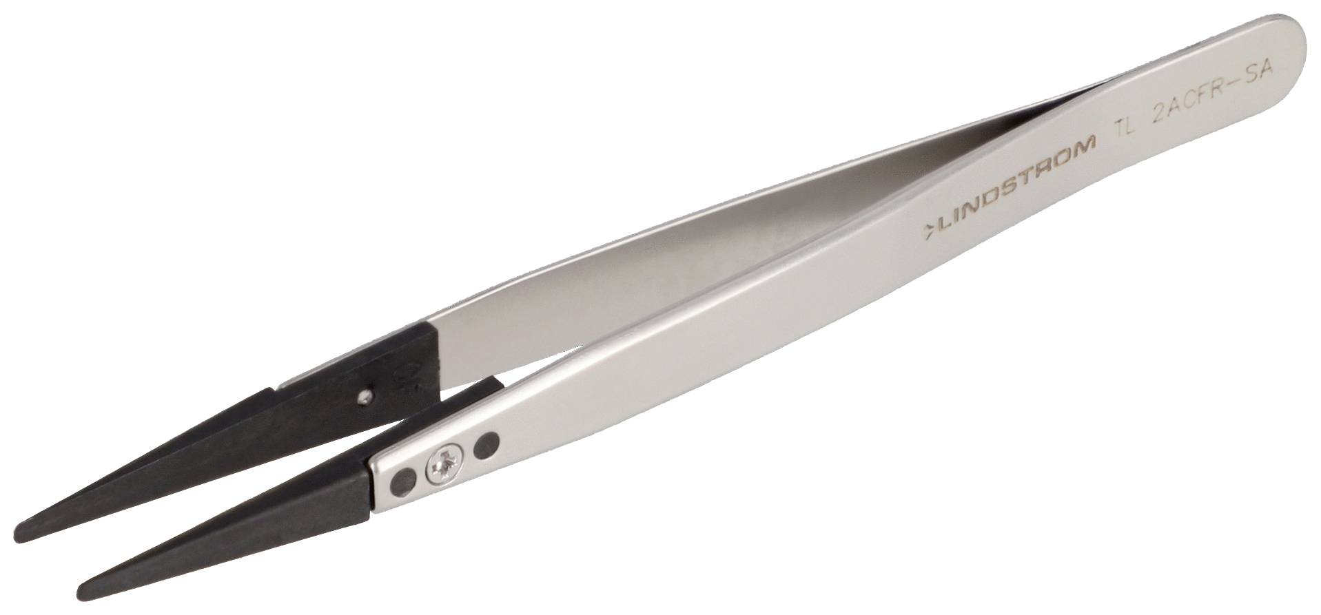 Lindström TL 2ACFR-SA ESD Pinzeta, 2ACF, plochá-kulatá, 130 mm-0
