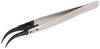 Lindström TL 7CFR-SA ESD Pinzeta, 7CF, plochá, zahnutá, 130 mm