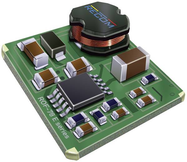 RECOM ROF-78E12-0.5SMDR DC/DC měnič napětí  12 V 0.5 A 6 W  Obsah 1 ks