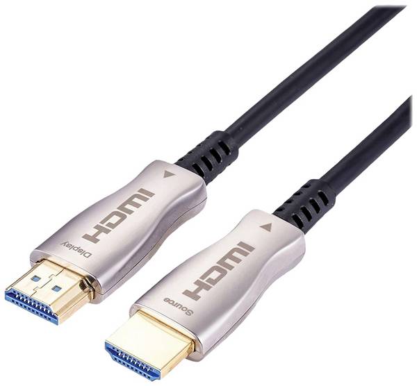 Value HDMI kabel Zástrčka HDMI-A, Zástrčka HDMI-A 15.00 m černá 14.99.3479 4K UHD HDMI kabel