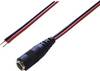 BKL Electronic 075905-750 DC konektor DC spojka - Pocínovaný 2.5 mm 0.75 m 1 ks Single
