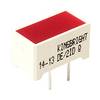 Kingbright DE/2ID LED bargraf 2násobný červená (d x š x v) 14 x 7.5 x 8 mm