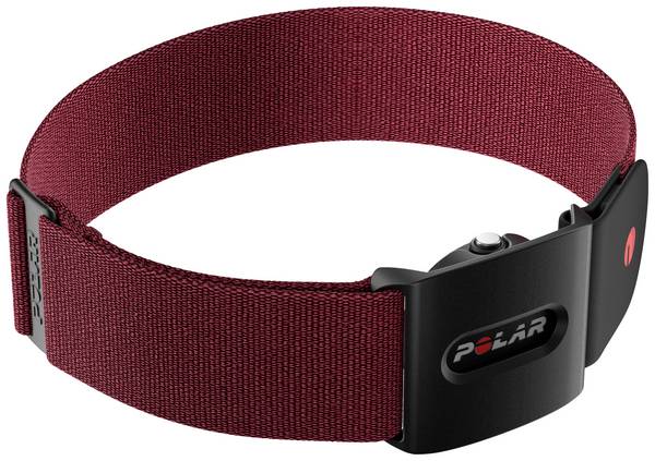 Polar Verity Sense OHR Sensor Senzor tepové frekvence Velikost XS-XXL=S/L tmavě červená