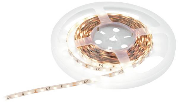 Eurolite  50530106 LED pásek Energetická třída (EEK2021): F (A - G)  12 V 5 m teplá bílá  5 m