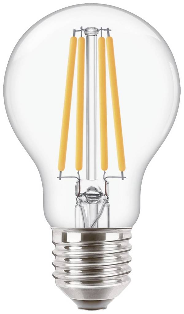 Philips 8719514347144 LED Energetická třída (EEK2021) D (A - G) E27 klasická žárovka 10.5 W = 100 W teplá bílá (Ø x v) 60 mm x 104 mm nestmívatelné 1 ks