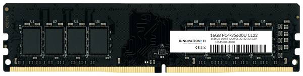 Innovation IT 3200 16GB  CL22 1.2V LD (CL22-22-22) Paměť na ploše   DDR4 16 GB 1 x 16 GB  3200 MHz U-DIMM CL22 4251538811088