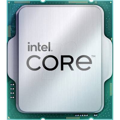 Detailní záběr procesoru Intel Core, stříbrné pouzdro s černým logem 'Intel Core', obklopené zelenou základní deskou.