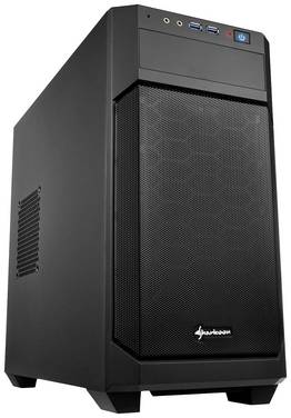 Sharkoon V1000 mini tower PC skříň  černá