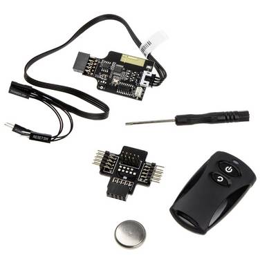 SilverStone Germany SST-ES02-USB sada pro upgrade pláště PC  černá
