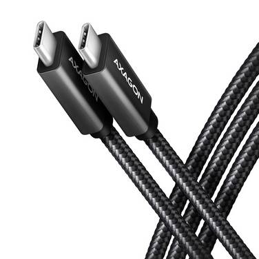 AXAGON BUCM32-CM20AB USB kabel  černá 2 m