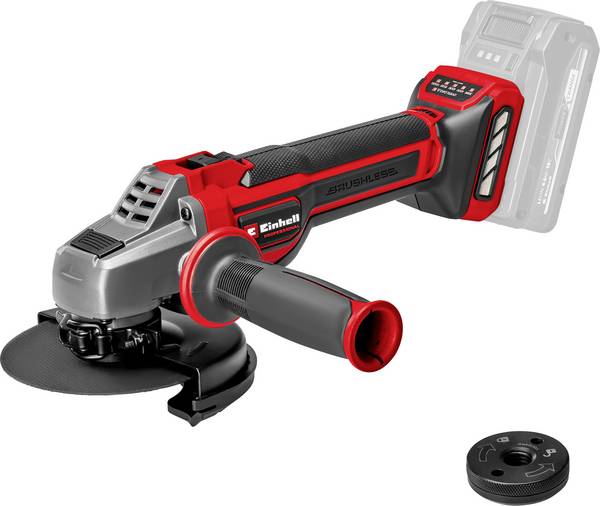 Einhell Professional TP-AG 18/125 CE Q Li - Solo Power X-Change Professional 4431155 Akumulátorová úhlová bruska  125 mm, bez akumulátoru, bez nabíječky, Vč. Rychloupínacího matice, 0 W, 18 V, 0 mAh
