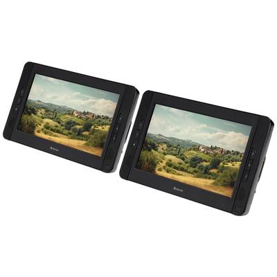 Denver MTW-1098 Přenosný DVD přehrávač 25.4 cm 10 palec Energetická třída (EEK2021): D (A - G) napájení z akumulátoru, v