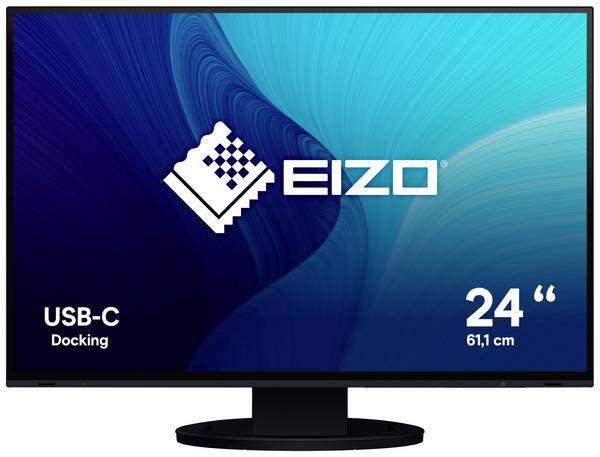 EIZO EV2485-BK LED monitor 61.2 cm (24.1 palec)1920 x 1200 Pixel, 16:10, 5 ms, IPS LCD