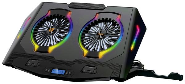 Conceptronic THYIA ERGO Gaming-Notebook Kühlständer mit 2 Lüftern chladicí podložka pod notebook