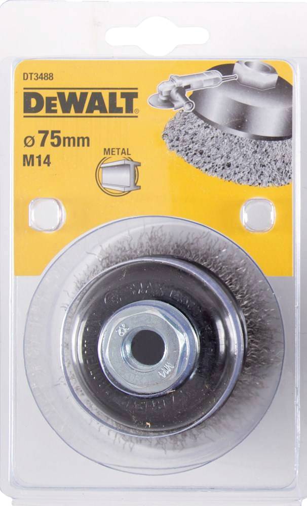DEWALT Miskový prvotní miskový drát 75 mm M14 DT3488-QZ 1 ks-0