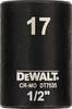 DEWALT DT7535-QZ šestiúhelník nástrčný klíč (ořech) 17 mm 1/2" 17 mm 1/2"
