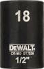 DEWALT DT7536-QZ DT7536-QZ nástrčný klíč (ořech) 18 mm 18 mm