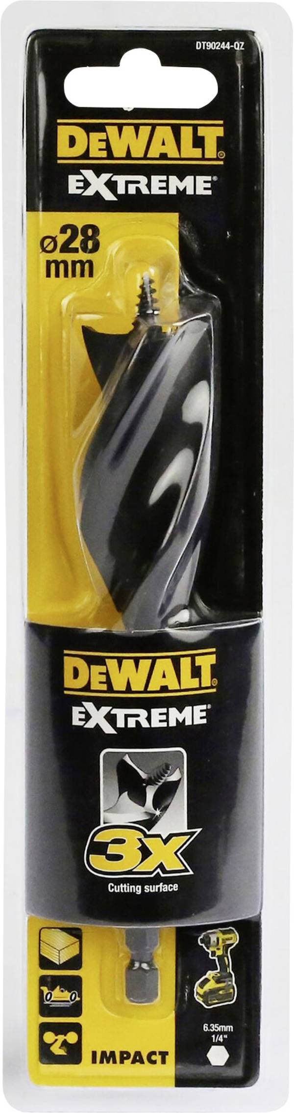 DEWALT DT90244-QZ frézovací vrták do dřeva 1 ks