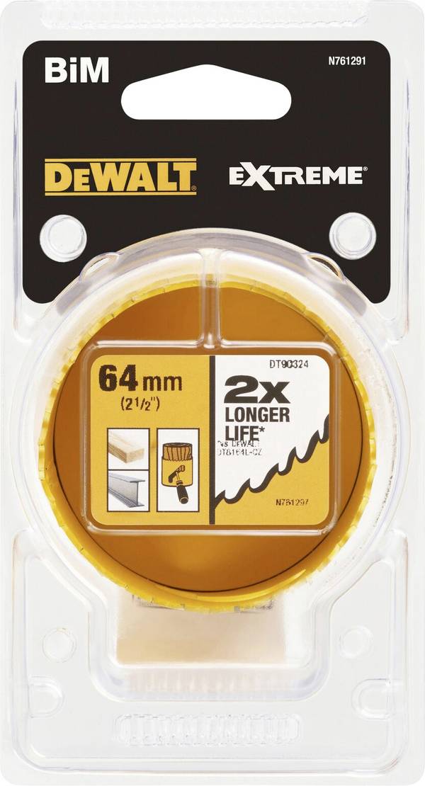 DEWALT DT90324-QZ DT90324-QZ vrtací korunka  64 mm  1 ks