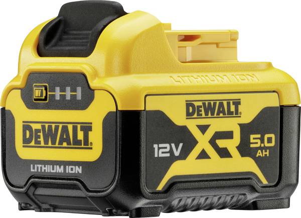 DEWALT DCB126-XJ DeWALT XR - Batterie - Li-Ion - 5 Ah - für XR náhradní akumulátor pro elektrické nářadí  12 V 5 Ah Li-Ion